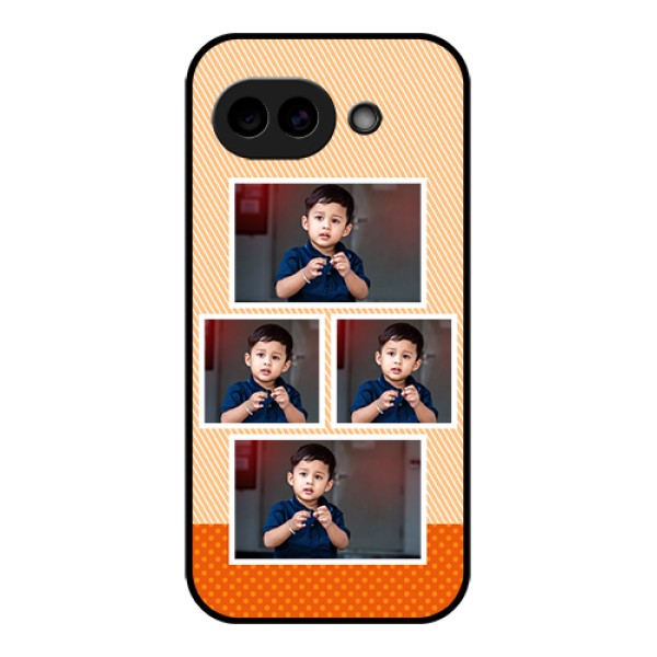 Google Pixel 10A 5G Custom Glass Phone Case - Bulk Photos Upload Design