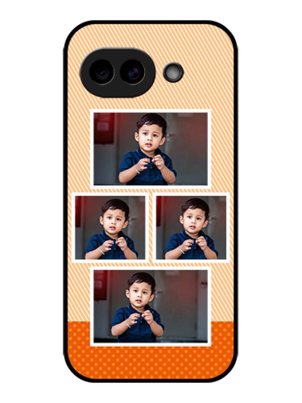Custom Google Pixel 10A 5G Custom Glass Phone Case - Bulk Photos Upload Design