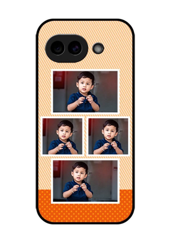 Google Pixel 10A 5G Custom Glass Phone Case - Bulk Photos Upload Design