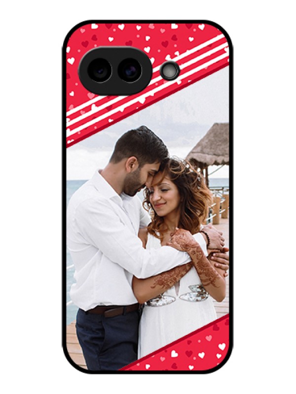 Custom Google Pixel 10A 5G Custom Glass Phone Case - Valentines Gift Design