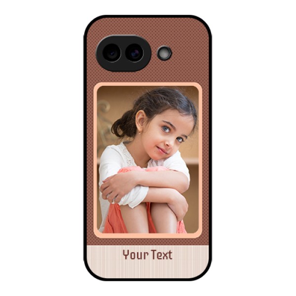 Google Pixel 10A 5G Custom Glass Phone Case - Simple Pic Upload Design