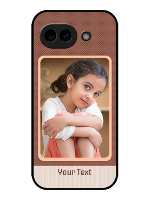Custom Google Pixel 10A 5G Custom Glass Phone Case - Simple Pic Upload Design