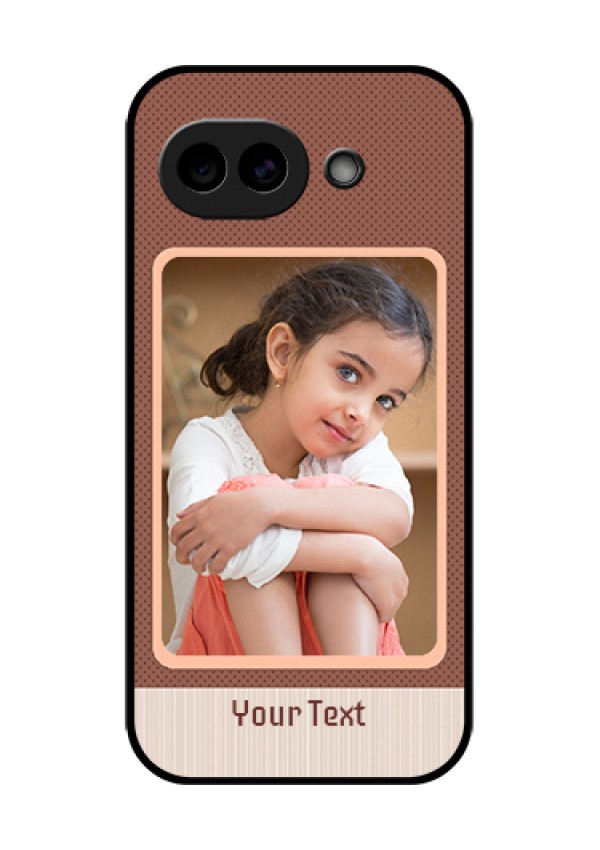 Google Pixel 10A 5G Custom Glass Phone Case - Simple Pic Upload Design