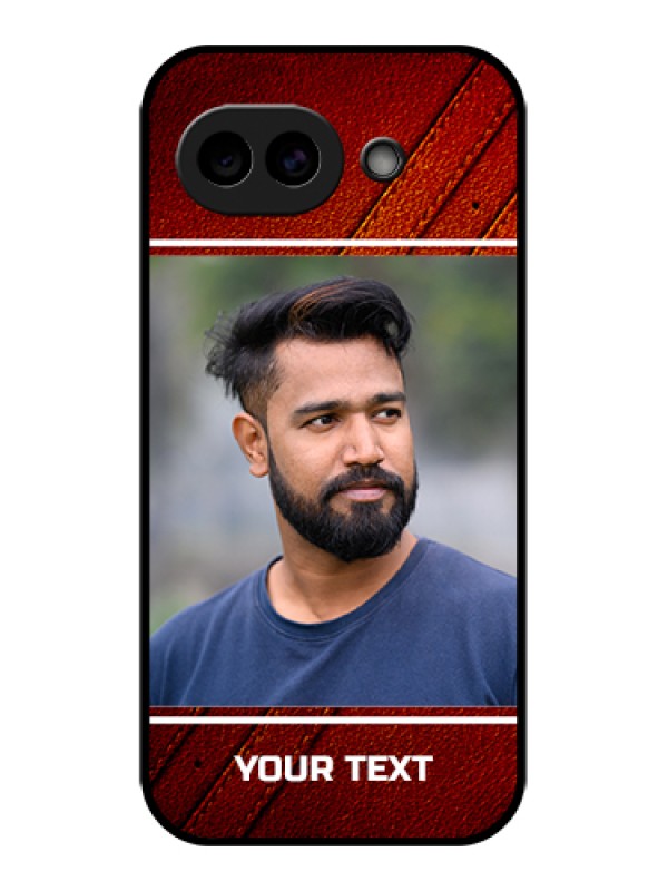 Custom Google Pixel 10A 5G Custom Glass Phone Case - Leather Phone Case Design