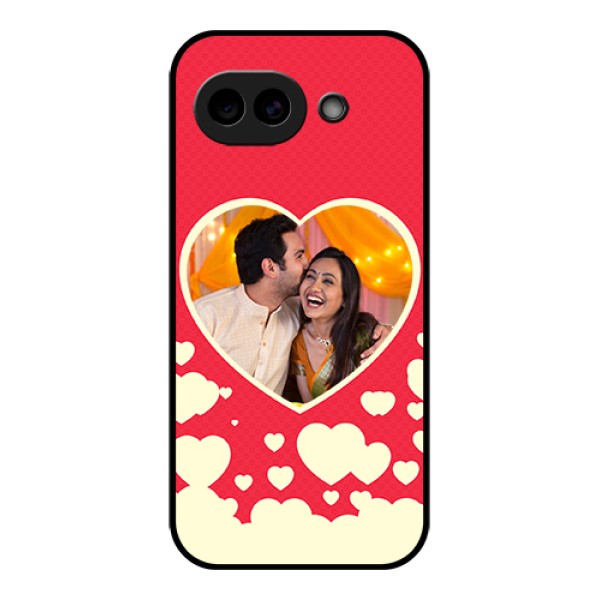 Google Pixel 10A 5G Custom Glass Phone Case - Love Symbols Phone Cover Design