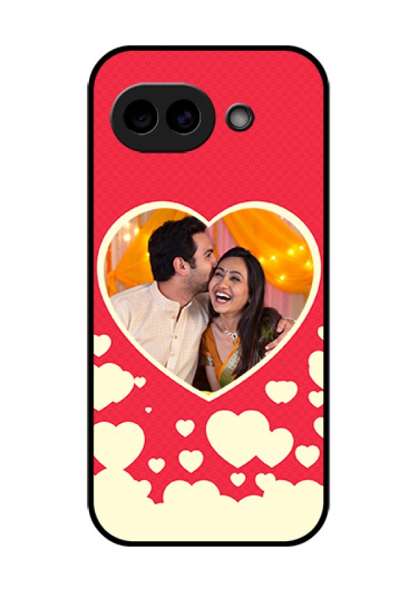 Google Pixel 10A 5G Custom Glass Phone Case - Love Symbols Phone Cover Design