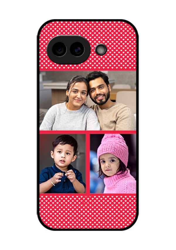 Google Pixel 10A 5G Custom Glass Phone Case - Bulk Photo Upload Design