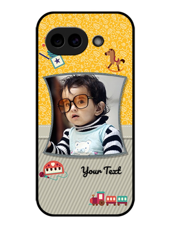 Custom Google Pixel 10A 5G Custom Glass Phone Case - Baby Picture Upload Design