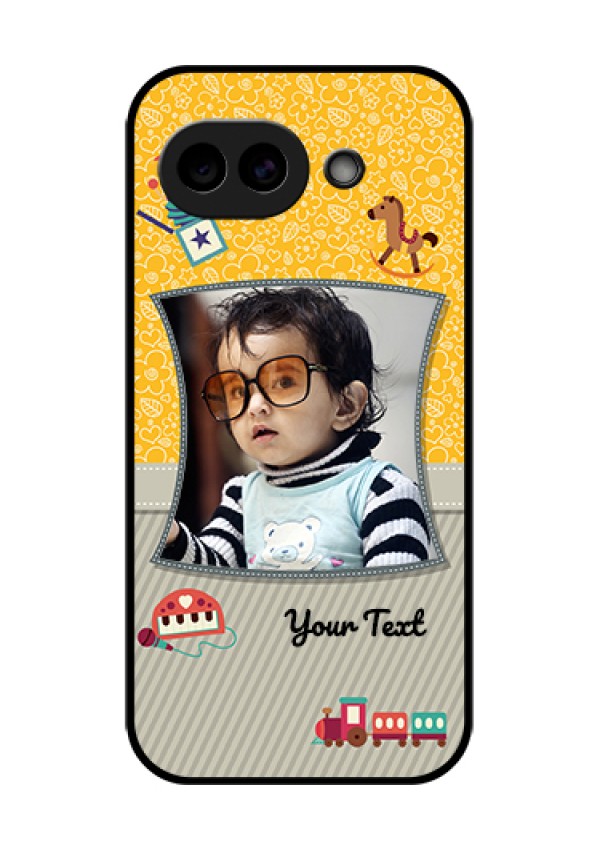 Google Pixel 10A 5G Custom Glass Phone Case - Baby Picture Upload Design