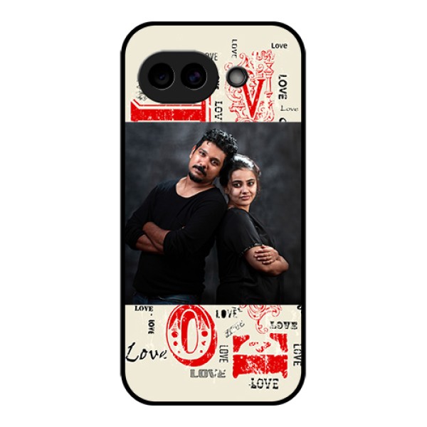 Google Pixel 10A 5G Custom Glass Phone Case - Trendy Love Design Case