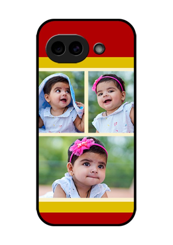 Google Pixel 10A 5G Custom Glass Phone Case - Multiple Pic Upload Design