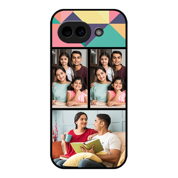 Google Pixel 10A 5G Custom Glass Phone Case - Bulk Pic Upload Design