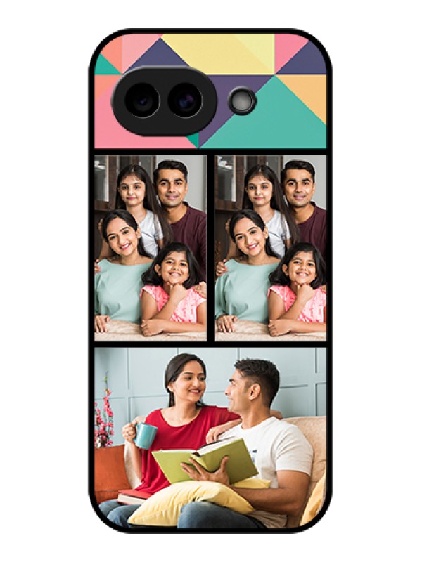 Custom Google Pixel 10A 5G Custom Glass Phone Case - Bulk Pic Upload Design