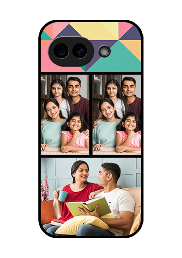Google Pixel 10A 5G Custom Glass Phone Case - Bulk Pic Upload Design