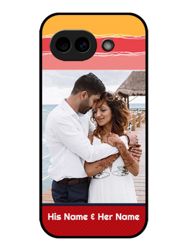 Custom Google Pixel 10A 5G Custom Glass Phone Case - Colorful Case Design