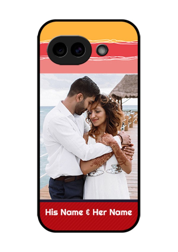 Google Pixel 10A 5G Custom Glass Phone Case - Colorful Case Design