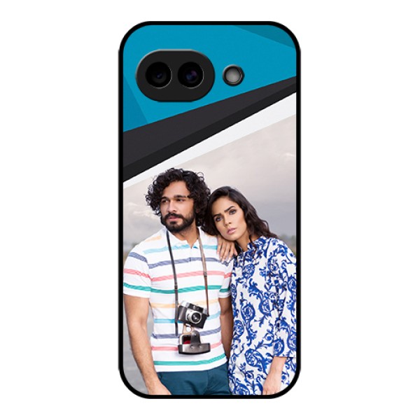 Google Pixel 10A 5G Custom Glass Phone Case - Simple Pattern Photo Upload Design