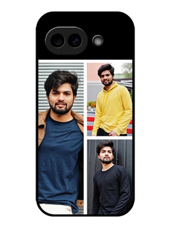 Custom Google Pixel 10A 5G Custom Glass Phone Case - Upload Multiple Picture Design