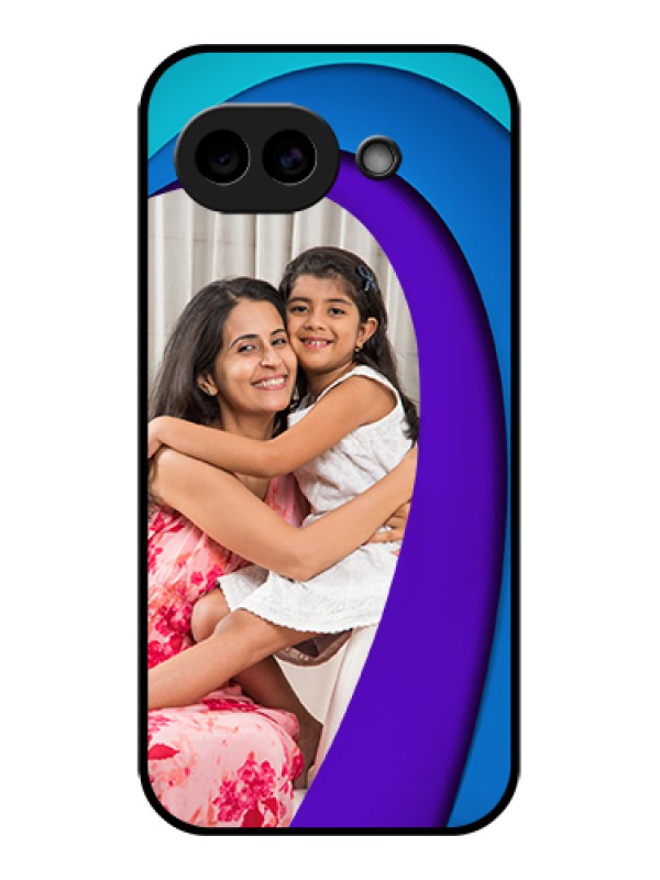 Custom Google Pixel 10A 5G Custom Glass Phone Case - Simple Pattern Design