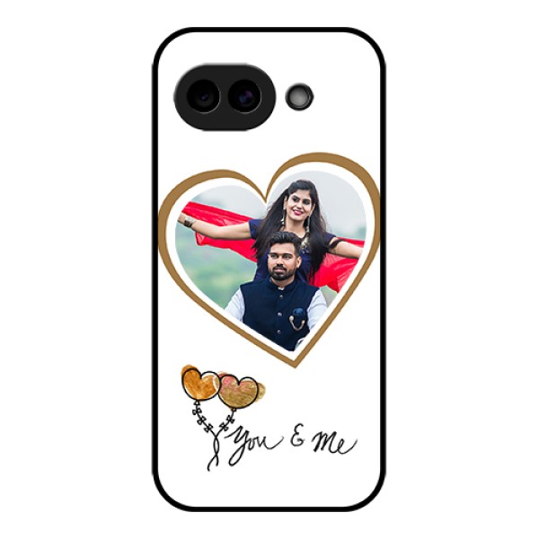 Google Pixel 10A 5G Custom Glass Phone Case - You & Me Design
