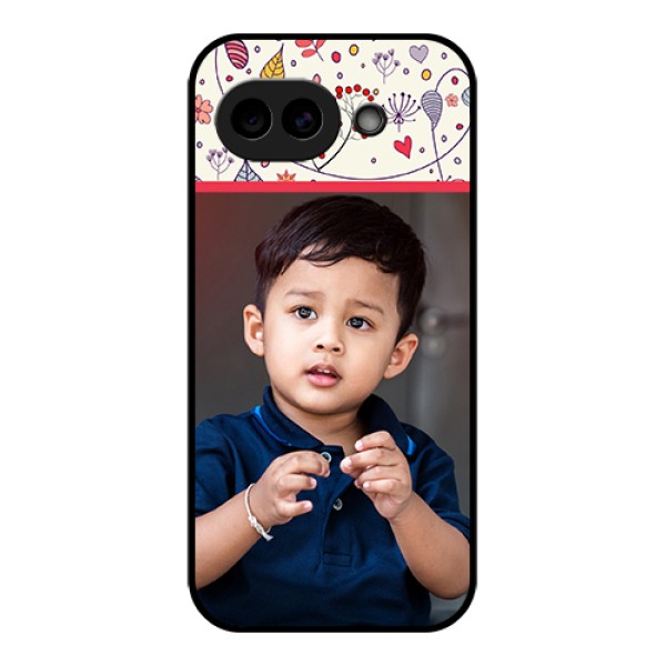 Google Pixel 10A 5G Custom Glass Phone Case - Premium Floral Design