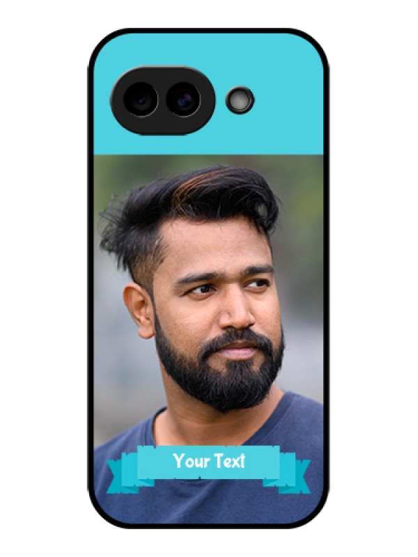 Custom Google Pixel 10A 5G Custom Glass Phone Case - Blue Color Design