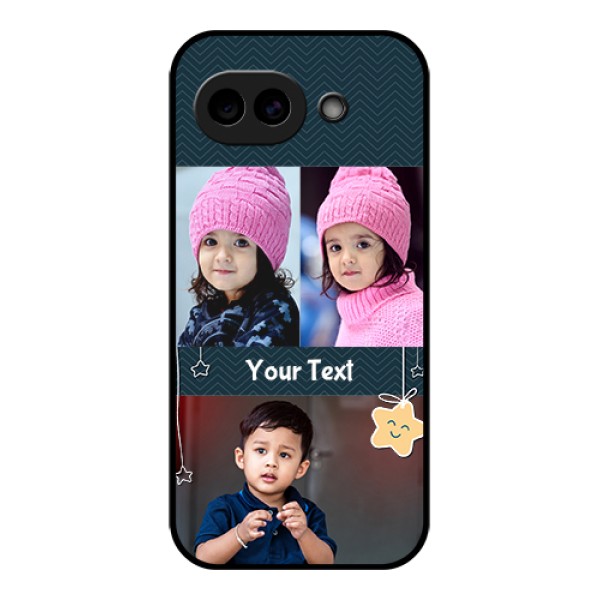 Google Pixel 10A 5G Custom Glass Phone Case - Hanging Stars Design