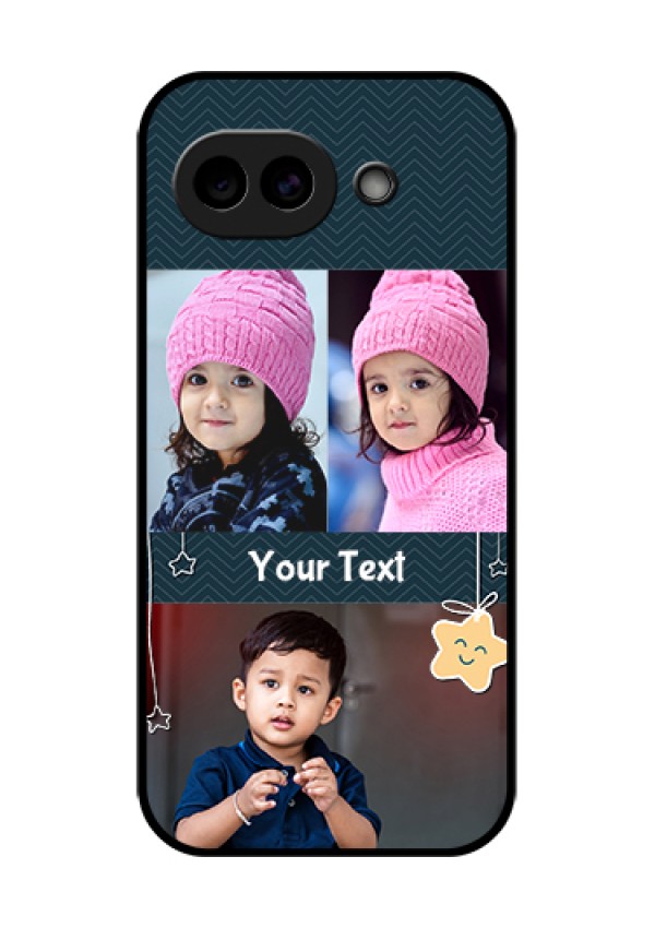 Google Pixel 10A 5G Custom Glass Phone Case - Hanging Stars Design