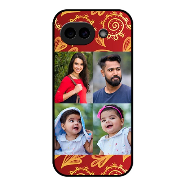 Google Pixel 10A 5G Custom Glass Phone Case - 4 Image Traditional Design