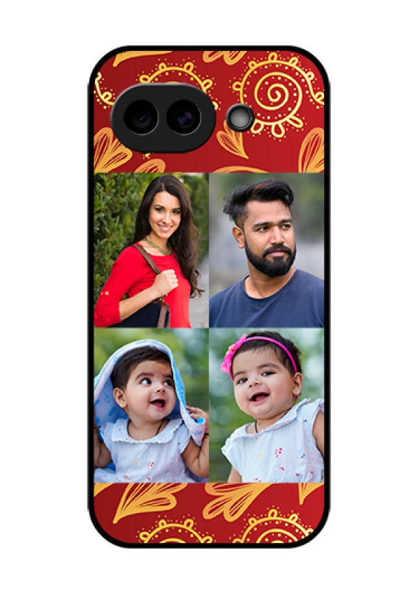 Google Pixel 10A 5G Custom Glass Phone Case - 4 Image Traditional Design
