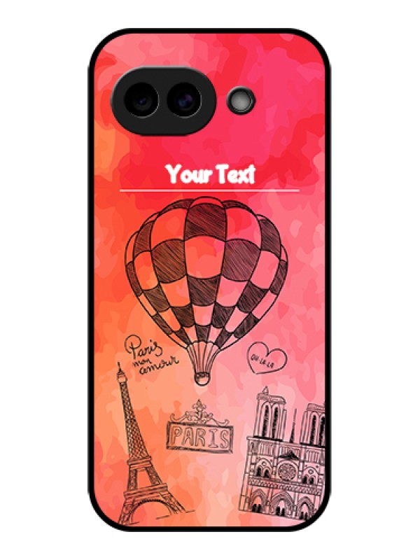 Custom Google Pixel 10A 5G Custom Glass Phone Case - Paris Theme Design