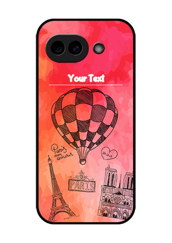 Google Pixel 10A 5G Custom Glass Phone Case - Paris Theme Design