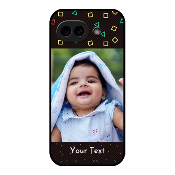 Google Pixel 10A 5G Custom Glass Phone Case - With Confetti Birthday Design