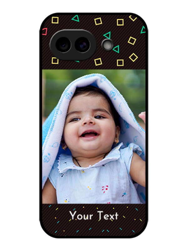 Custom Google Pixel 10A 5G Custom Glass Phone Case - With Confetti Birthday Design