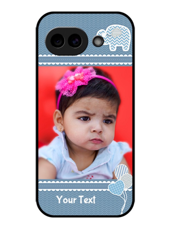 Custom Google Pixel 10A 5G Custom Glass Phone Case - With Kids Pattern Design