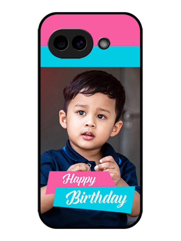 Custom Google Pixel 10A 5G Custom Glass Phone Case - Image Holder With 2 Color Design