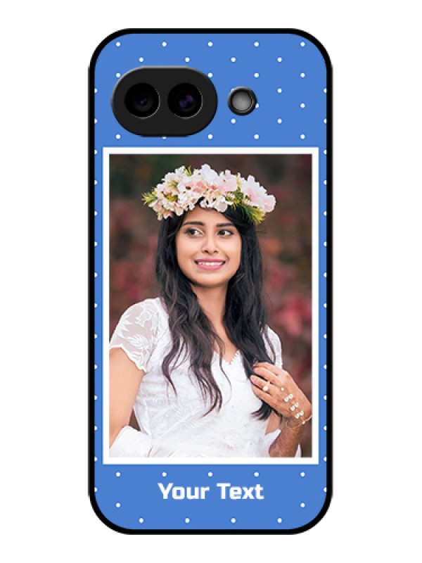 Custom Google Pixel 10A 5G Custom Glass Phone Case - Polka Dots Design