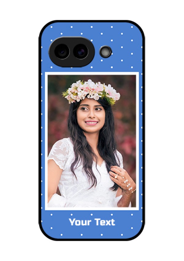 Google Pixel 10A 5G Custom Glass Phone Case - Polka Dots Design