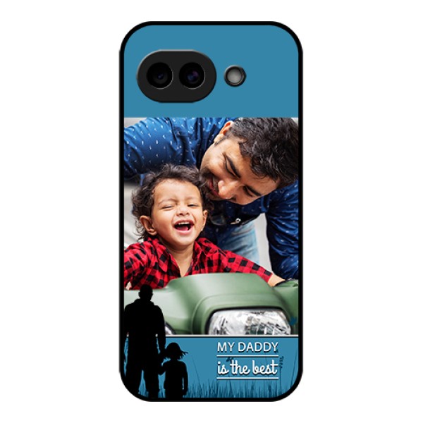 Google Pixel 10A 5G Custom Glass Phone Case - Best Dad Design