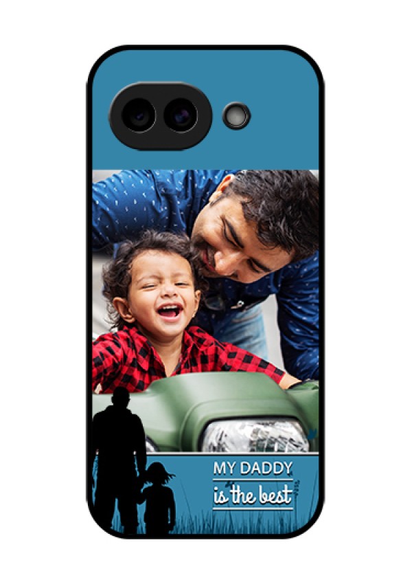 Google Pixel 10A 5G Custom Glass Phone Case - Best Dad Design