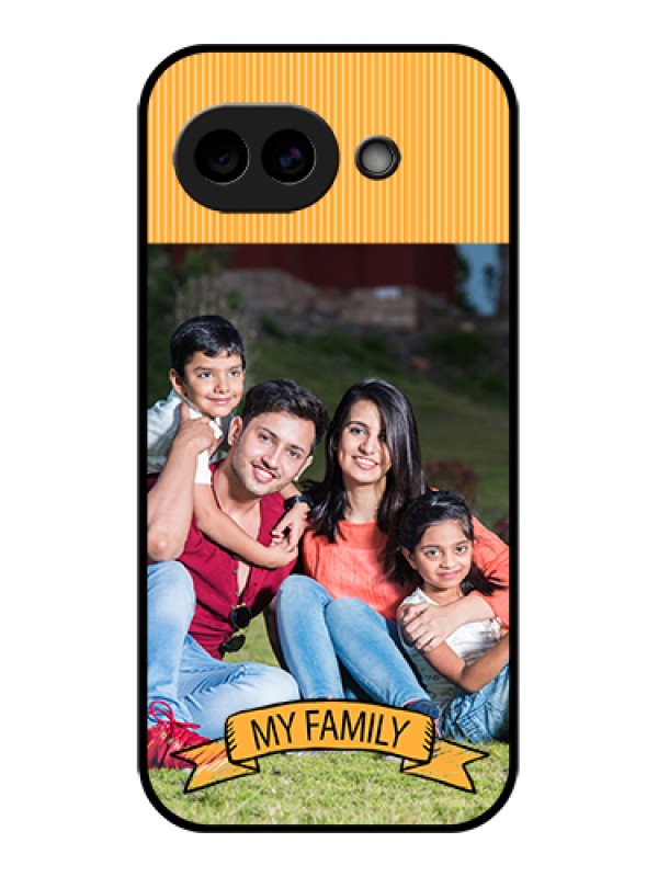 Custom Google Pixel 10A 5G Custom Glass Phone Case - My Family Design
