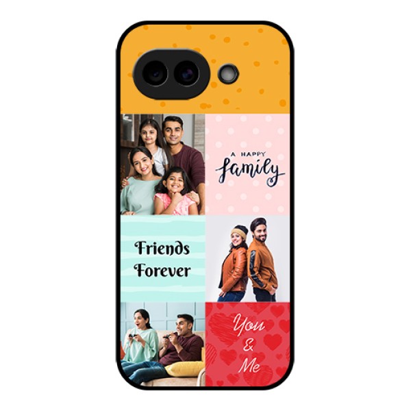 Google Pixel 10A 5G Custom Glass Phone Case - Images With Quotes Design