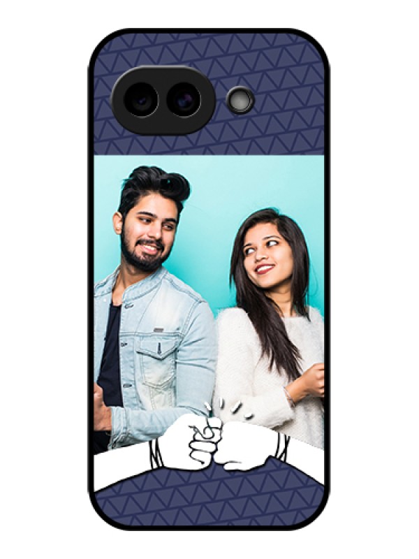 Custom Google Pixel 10A 5G Custom Glass Phone Case - With Best Friends Design