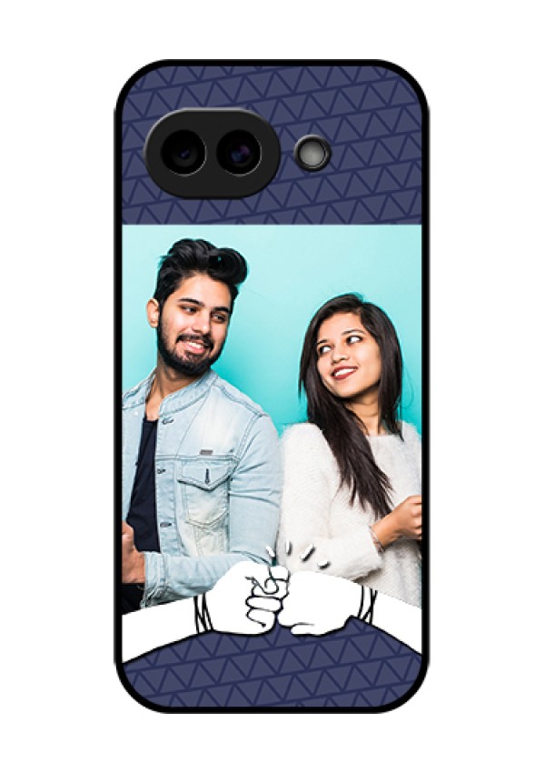 Google Pixel 10A 5G Custom Glass Phone Case - With Best Friends Design