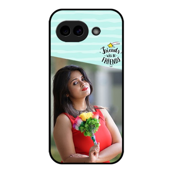 Google Pixel 10A 5G Custom Glass Phone Case - Friends Picture Icon Design