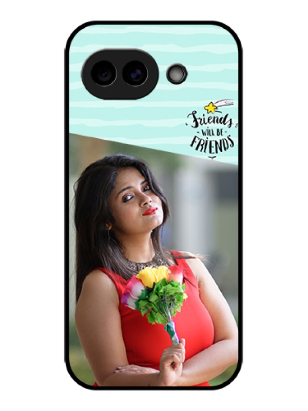 Custom Google Pixel 10A 5G Custom Glass Phone Case - Friends Picture Icon Design