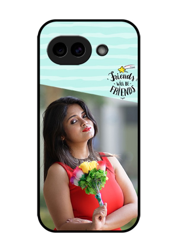 Google Pixel 10A 5G Custom Glass Phone Case - Friends Picture Icon Design