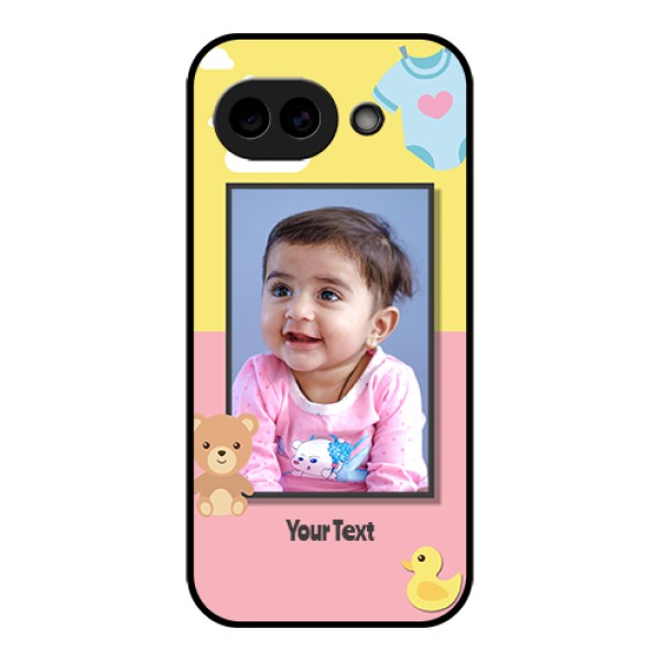 Google Pixel 10A 5G Custom Glass Phone Case - Kids 2 Color Design