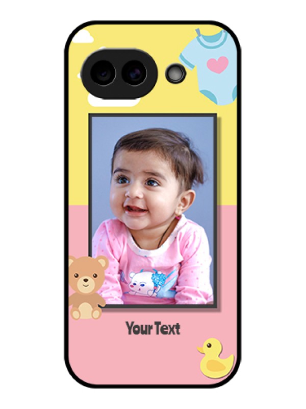 Custom Google Pixel 10A 5G Custom Glass Phone Case - Kids 2 Color Design