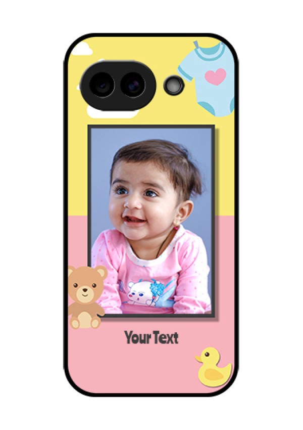 Google Pixel 10A 5G Custom Glass Phone Case - Kids 2 Color Design